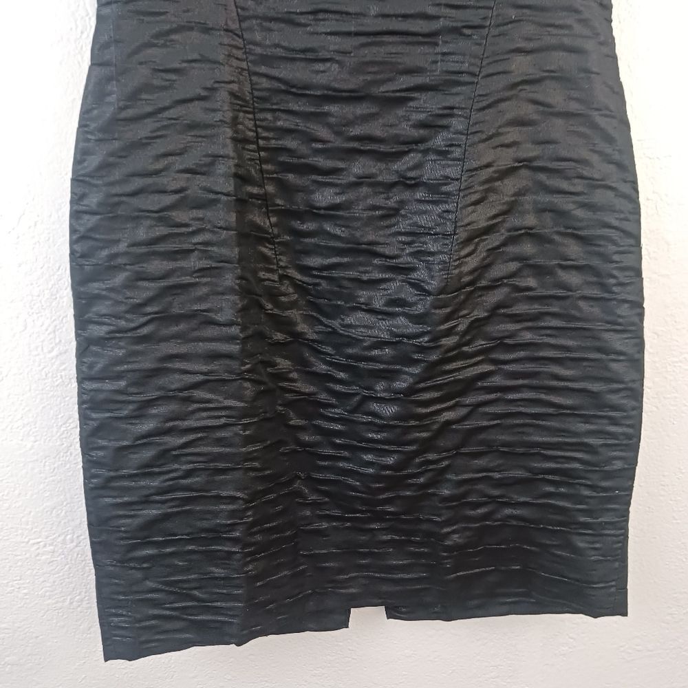 Dolce & Gabbana Black Metallic sleeveless  midi Dress size 42/6 - Picture 4 of 11